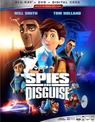 Spies in disguise [Blu-ray + DVD combo] cover image