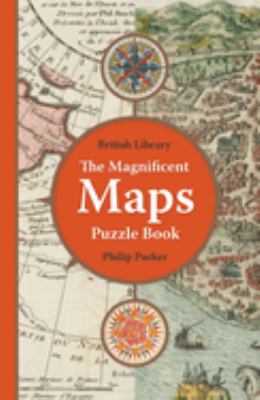 The British Library magnificent maps puzzle book cover image