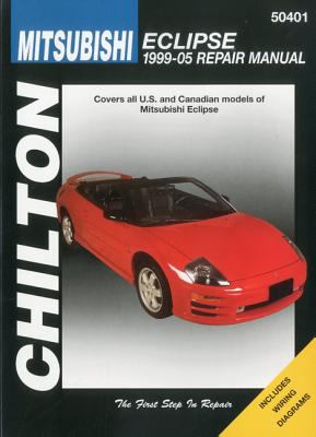 Chilton's Mitsubishi Eclipse 1999-05 repair manual cover image
