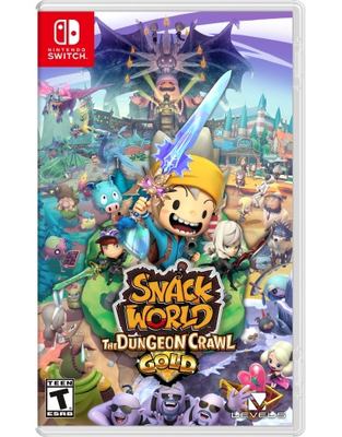 Snack world [Switch] the dungeon crawl. Gold cover image