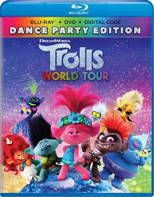 Trolls world tour [Blu-ray + DVD combo] cover image