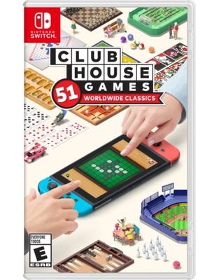 Clubhouse games [Switch] 51 worldwide classics cover image