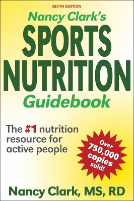 Nancy Clark's sports nutrition guidebook cover image