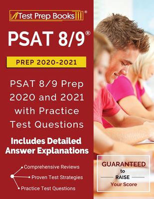 PSAT 8/9 Prep 2020-2021 : with practice test questions cover image