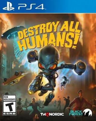 Destroy all humans! [PS4] cover image