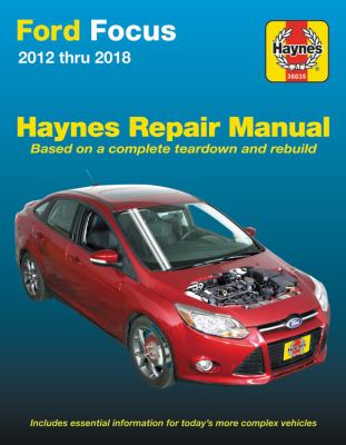 Ford Focus automotive repair manual cover image