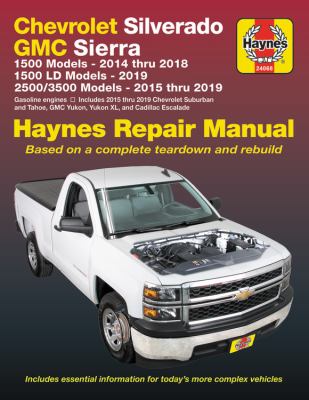Chevrolet & GMC pick-ups automotive repair manual cover image