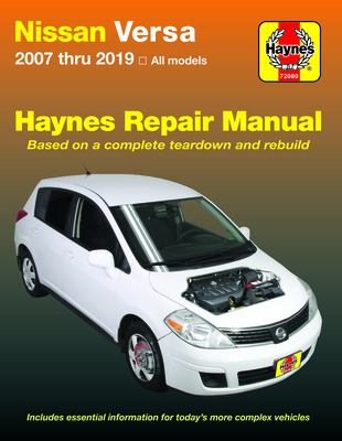Nissan Versa automotive repair manual cover image