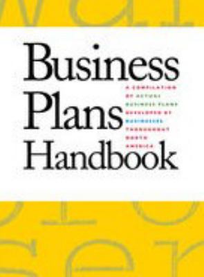 Business plans handbook. Volume 43 a compilation of business plans developed by individuals throughout North America cover image