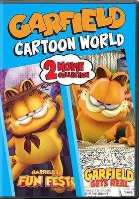 Garfield cartoon world two movie collection cover image