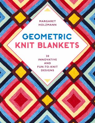 Geometric knit blankets cover image