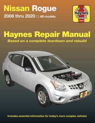 Nissan Rogue automotive repair manual cover image