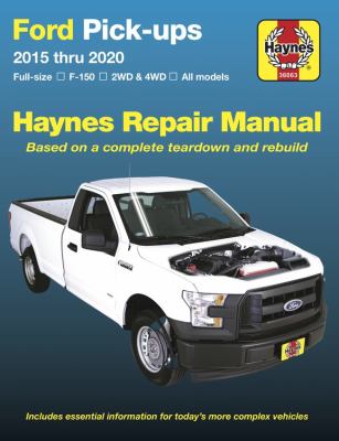 Ford pick-ups automotive repair manual cover image