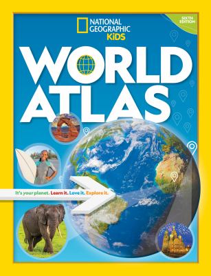 National Geographic kids world atlas cover image