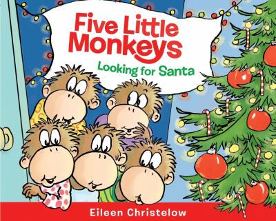 Five little monkeys looking for Santa cover image