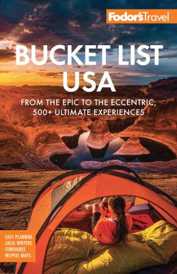Fodor's bucket list USA cover image
