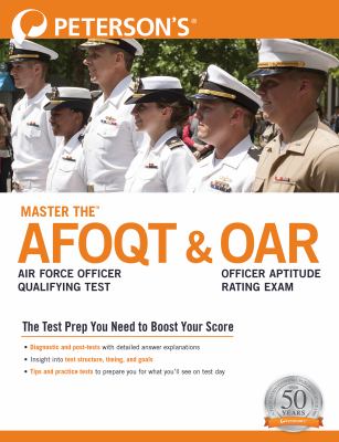 Master the Air Force Officer Qualifying Test (AFOQT) & Officer Aptitude Rating (OAR) Exam cover image