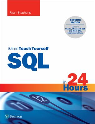 Sams teach yourself SQL in 24 hours cover image