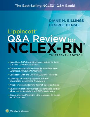 Lippincott Q & A review for NCLEX-RN cover image