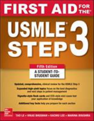 First aid for the USMLE step 3 cover image