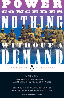 Unsung : unheralded narratives of American slavery & abolition cover image