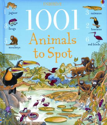 1001 animals to spot cover image