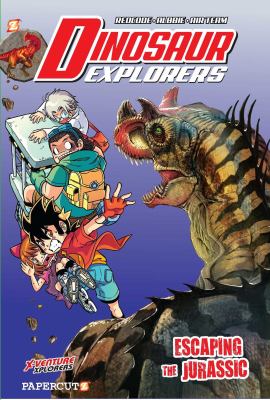 Dinosaur explorers. #6, Escaping the Jurassic cover image