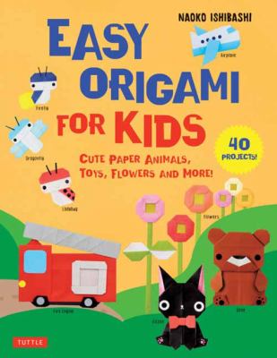 Easy origami for kids cover image