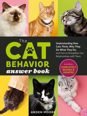The cat behavior answer book cover image
