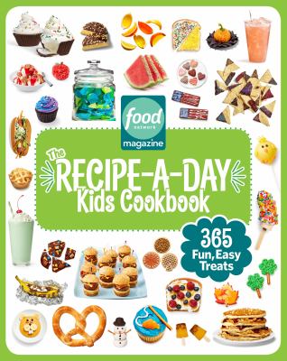 The recipe-a-day kids cookbook cover image