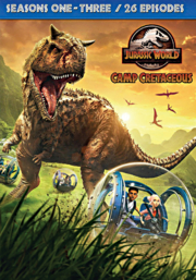 Jurassic world. Seasons one - three, Camp Cretaceous cover image