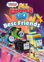 Thomas & friends. All engines go. Best friends cover image