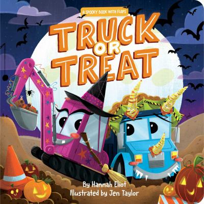 Truck or treat : a spooky book with flaps cover image