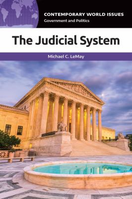 The judicial system : a reference handbook cover image