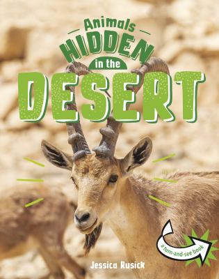Animals hidden in the desert cover image