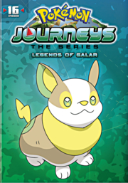 Pokémon journeys, the series. Legends of Galar. Season 23 cover image