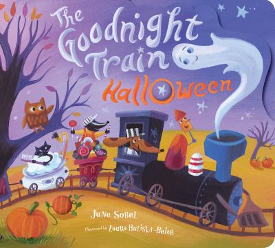 The goodnight train Halloween cover image