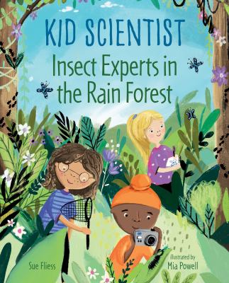 Insect experts in the rain forest cover image