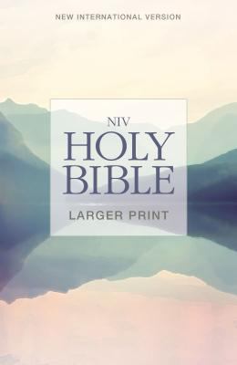 NIV Holy Bible : larger print cover image