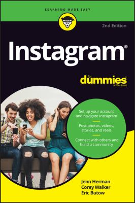 Instagram for dummies cover image