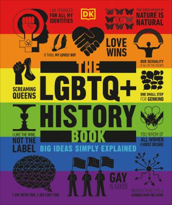 The LGBTQ+ history book cover image