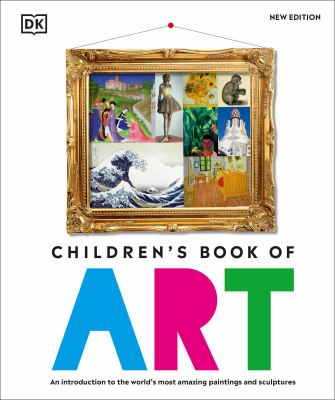 Children's book of art cover image