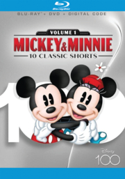 Mickey & Minnie : 10 classic shorts. Volume 1 [Blu-ray + DVD combo] cover image