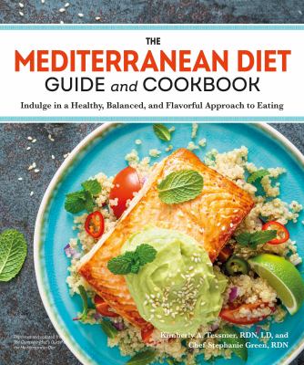 The Mediterranean diet guide and cookbook cover image