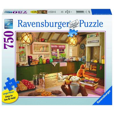Cozy kitchen jigsaw puzzle cover image