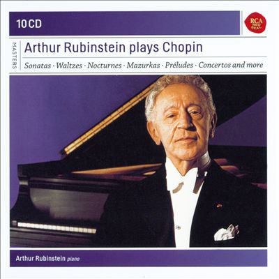 Arthur Rubinstein plays Chopin sonatas, waltzes, nocturnes, mazurkas, préludes, concertos and more cover image