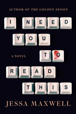 I need you to read this : a novel cover image