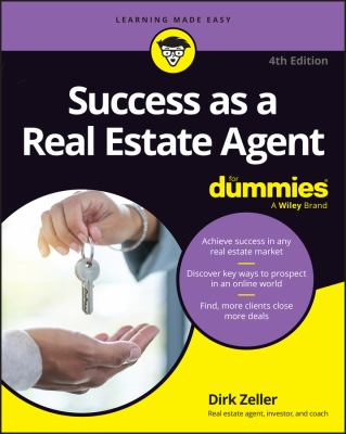 Success As a Real Estate Agent for Dummies cover image