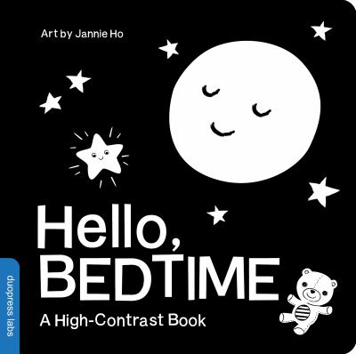 Hello, bedtime : a high-contrast book cover image
