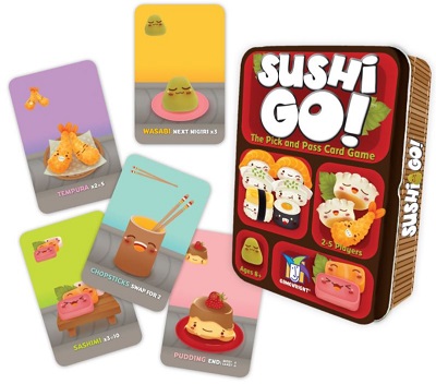 Sushi go! the pick and pass card game cover image